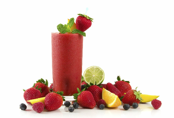 Smoothie de Cítricos y Frutos Rojos