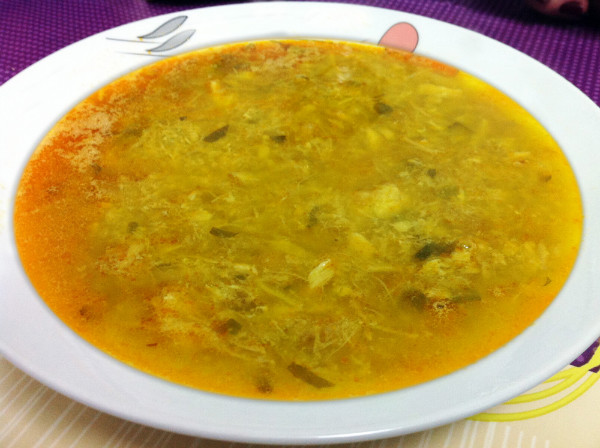 Sopa de marisco estilo Cudillero