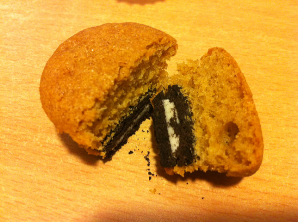 Mini Cupacke de Gofio y Oreo