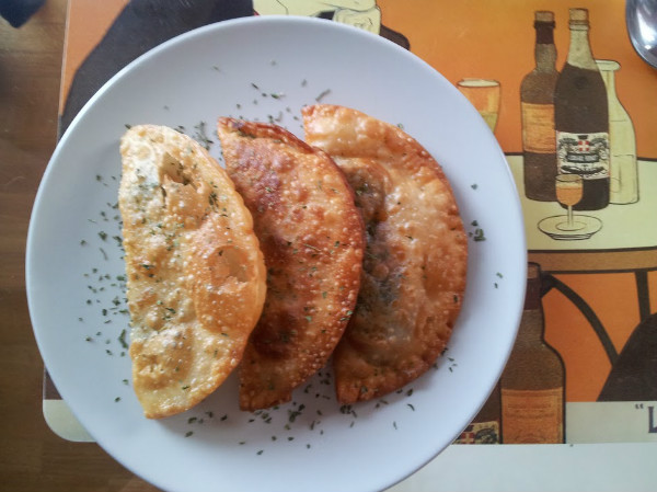 Samosas de Espinacas con Lenteja roja o 