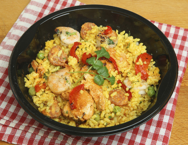 Paella de verduras