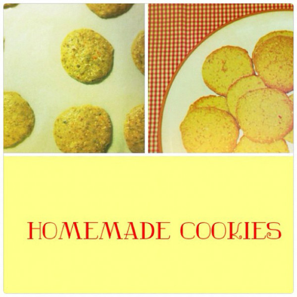 Cookies Integrales de Naranja