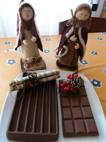 Turrón de chocolate