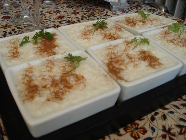 Arroz con leche al aroma de azahar (marruecos)