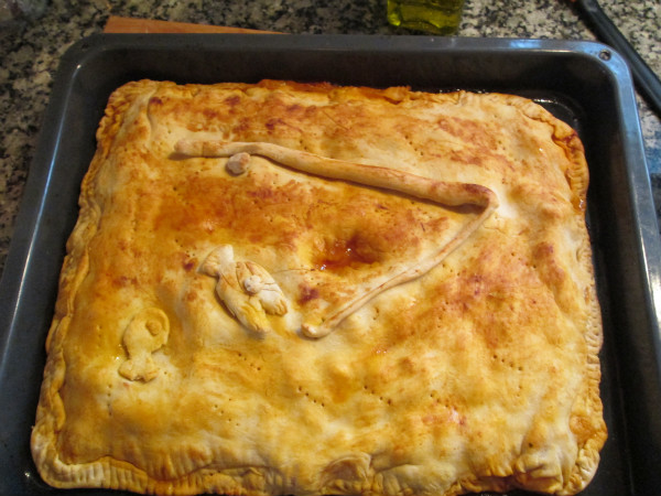 Empanada de pollo como la hacía mi abuela