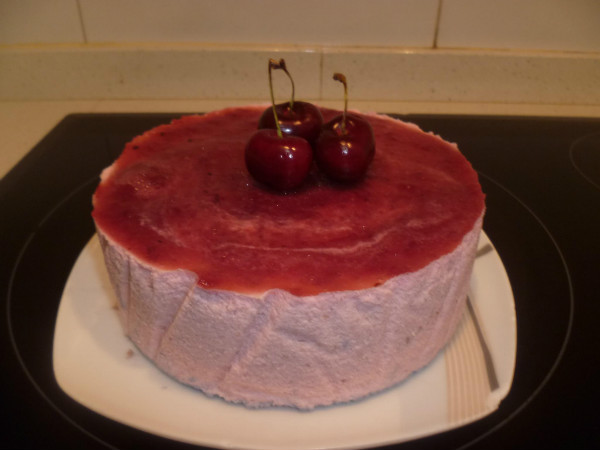 TARTA DE CEREZAS