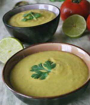 Gazpacho de aguacate