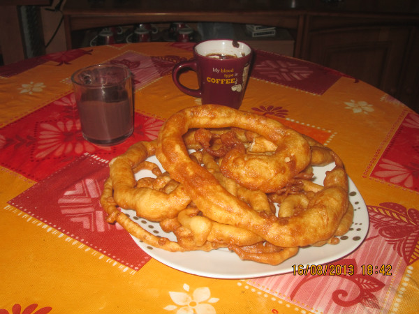 tejeringos(churros malagueños)