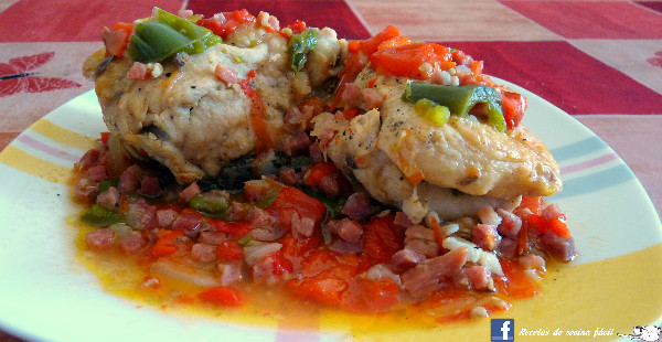 Pollo al chilindrón