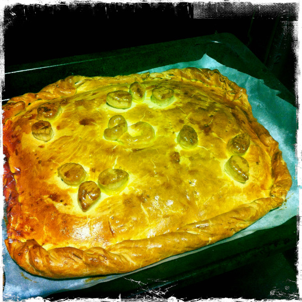 Empanada de mejillones de las Rias Baixas