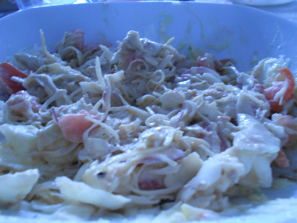 Ensalada de col blanca