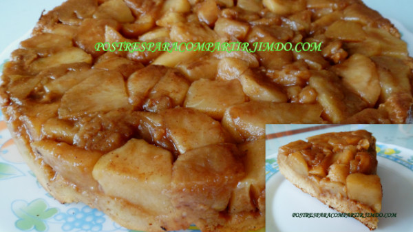 Tarta Tatin light