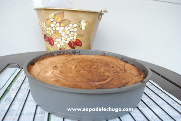 Pastel de manzana con merengue