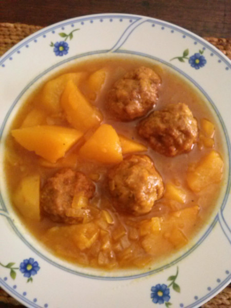 Albóndigas con patatas