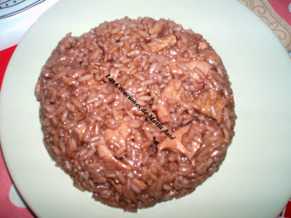 ARROZ AL VINO TINTO