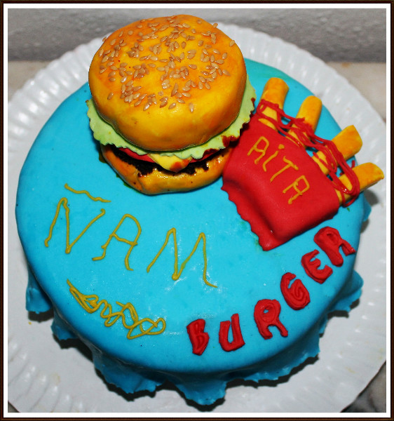 TARTA FONDANT BURGUER