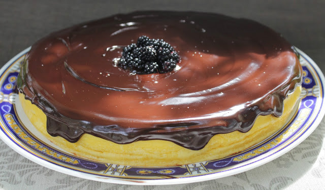 TARTA DE ARROZ CON CHOCOLATE