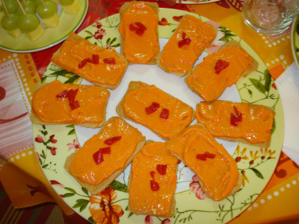 Canapés de piquillo