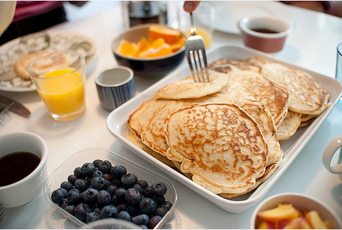 Tortitas americanas. (Pancakes)