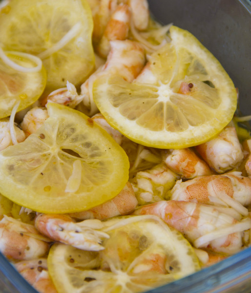 LANGOSTINOS PARA APERITIVO