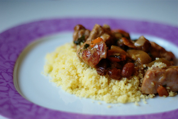 Cous Cous de verduras y pollo