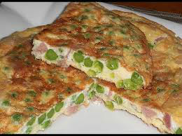 TORTILLA  DE GUISANTES