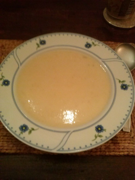 Crema de calabacín