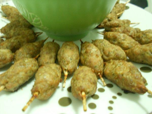 Kofta (Argelia) con salsa de curry