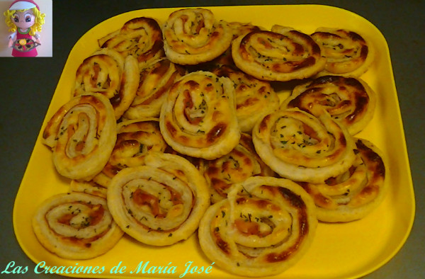 ROLLITOS DE JAMÓN Y QUESO