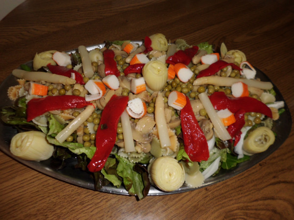 Ensalada fresca de pasta