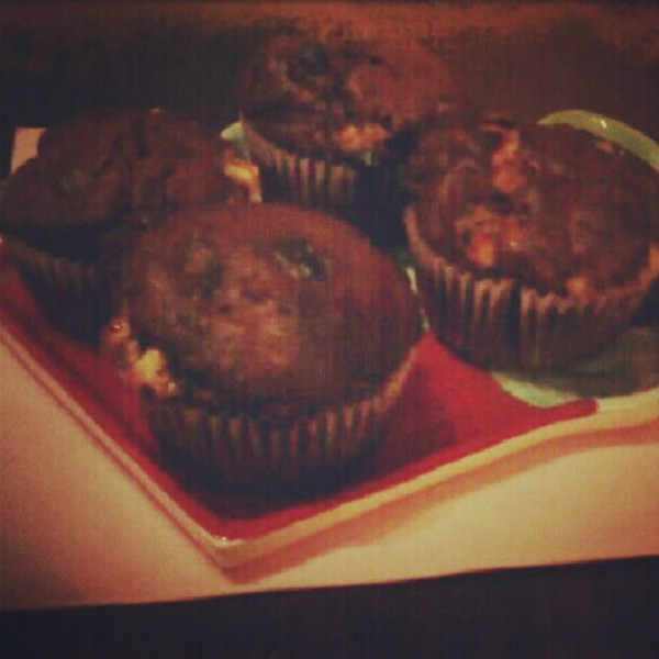 Muffins triple chocolate