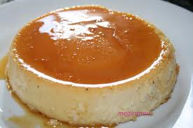 Flan de queso y naranja: