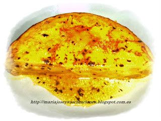 TORTILLA DE PATATAS EN SALSA