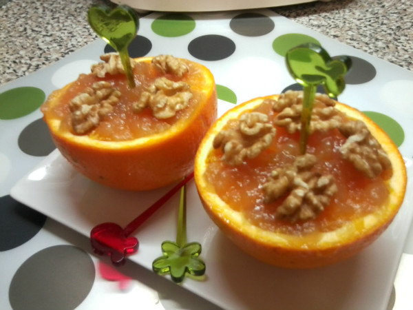 NARANJAS CON MERMELADA