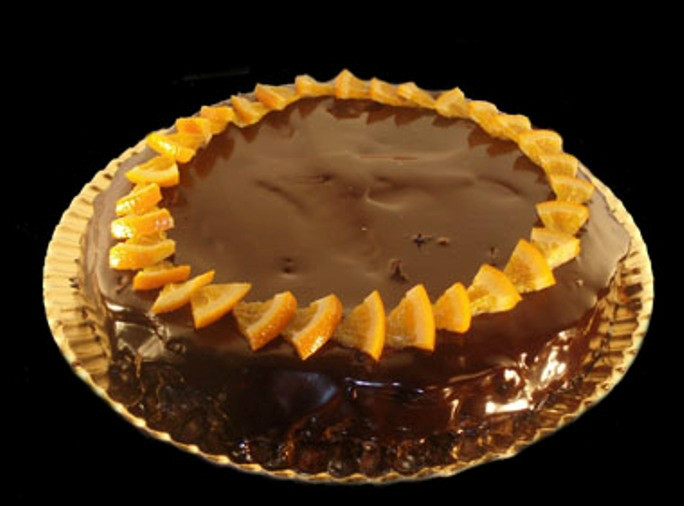 TARTA DE CHOCOLATE Y NARANJA