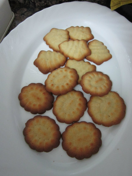 GALLETAS  DE MANTEQUILLA CON PISTOLA