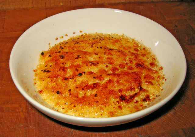 Crema catalana al azafrán