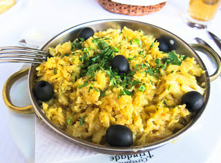 Bacalhau à Brás.