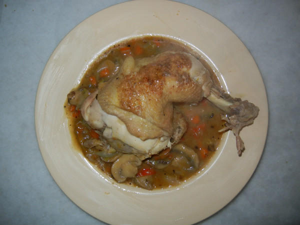 Pollo a la cacerola