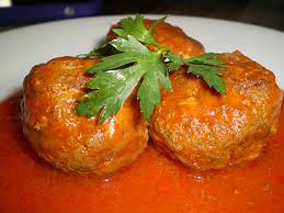 Albondigas en salsa de chipotle