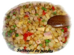 SALTEADO DE PATATA