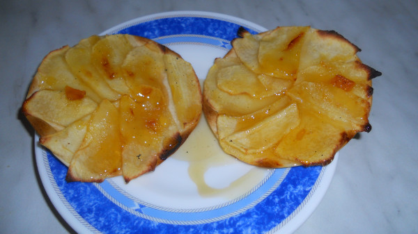 tartita de manzana (obleas la cocinera)