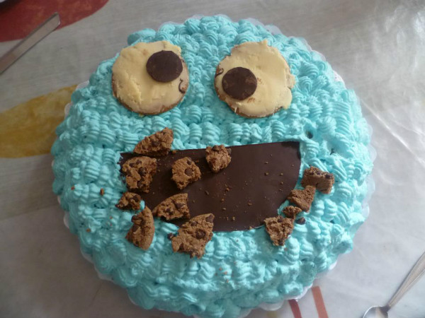 TARTA MONSTRUO DE LAS GALLETAS