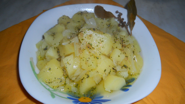 patatas en salsa verde