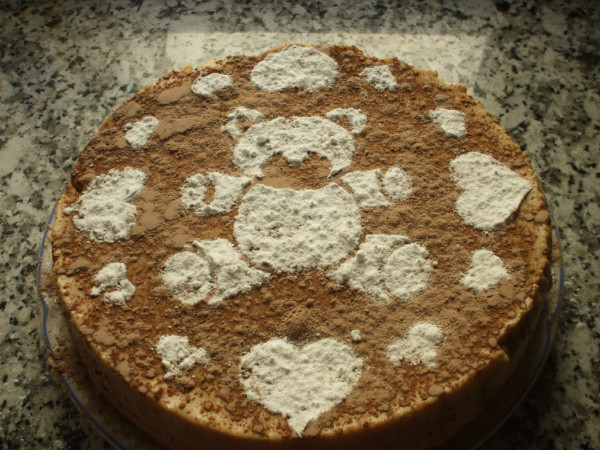 TARTA DE ARROZ CON LECHE Y CAPUCHINO