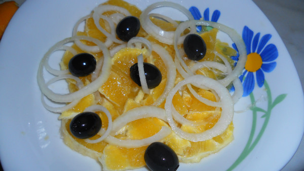 ensalada de naranja