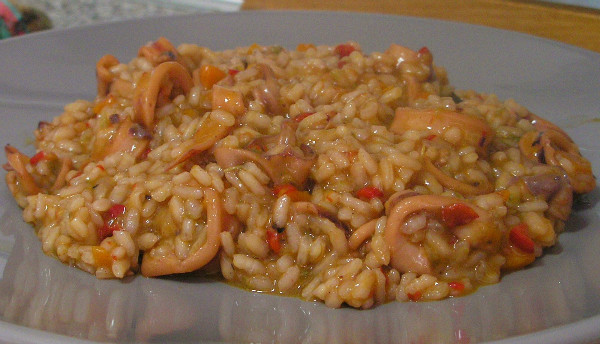 Arroz con txipis