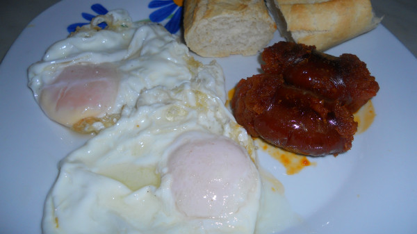 huevos con farinato