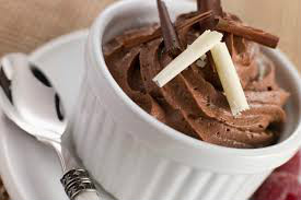 Mousse de chocolate con leche