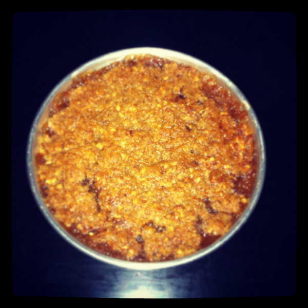 Crumble de manzana